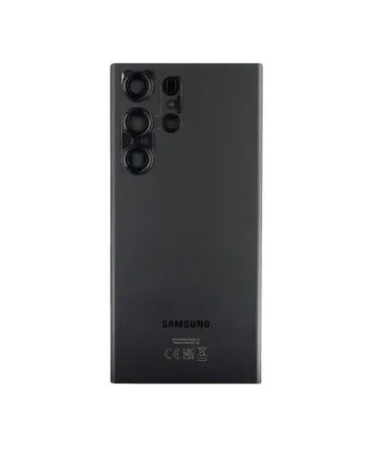 Samsung S918B Galaxy S23 Ultra Battery Cover Phantom Black (Service Pack)