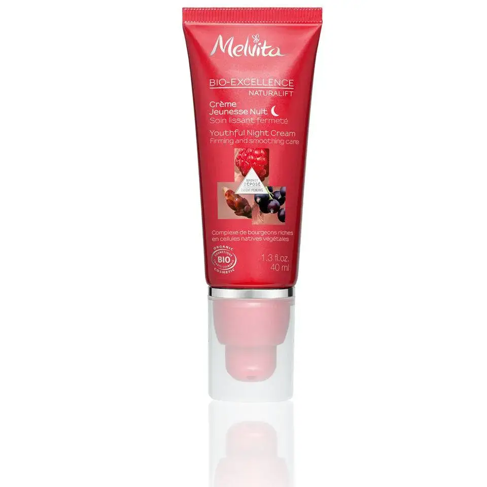 Melvita, Bio - Excellence Naturalift, Organic, Smoothes|Firms & Hydrates, Night, Cream, For Face & Neck, 40 ml *Tester