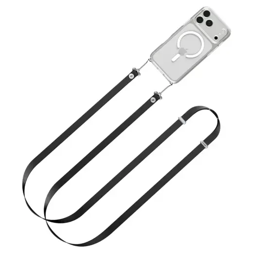 SPIGEN DA30L LANYARD STRAP CROSSBODY BLACK