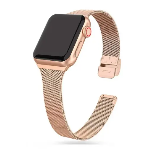 Tech-Protect Thin Milanese bracelet for Apple Watch 4 | 5 | 6 | 7 | 8 | 9 | SE (38|40|41 mm) - gold