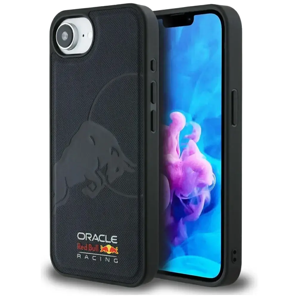 Case Red Bull Meshed Debossed Bull       MagSafe for iPhone 16e navy blue