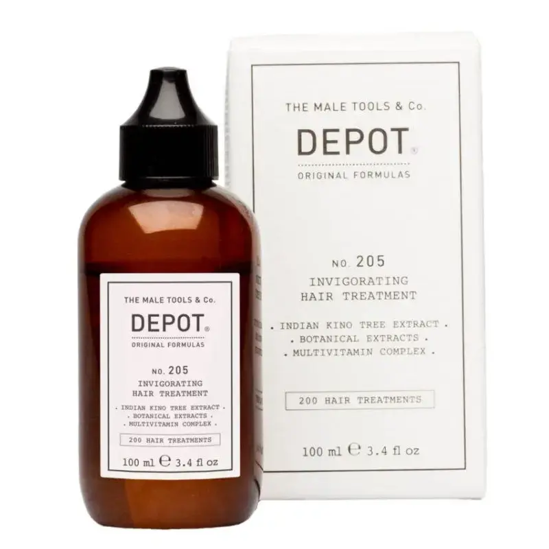 Depot, 200 Hair Treatments No. 205, Pro-Vitamin B5, Hair Lotion Treatment, Anti-Hair Loss, 100 ml