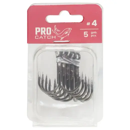 Āķi trīsžuburu Pro Catch DPCA05  #4 5gb