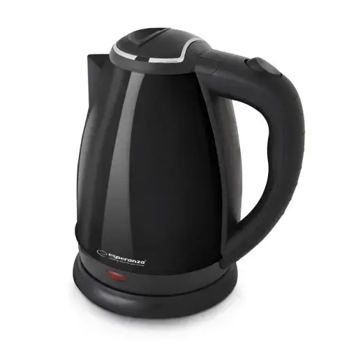 ESPERANZA EKK013K TĒJKANNA 1.8L 1800W NERŪSĒJOŠA TĒRAUDA KORPUSS melns