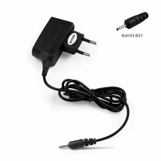 MaxPower AC-3E Tīkla Lādētājs 2.5mm 500mA Melns