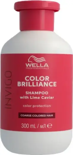 Wella Professionals Invigo Color Brilliance Shampoo 300ml - for Coarse Hair