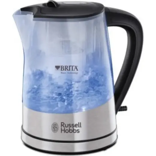 Russell Hobbs Kettle Purity 1l black glass 22850-70 2285070 (22850-70)