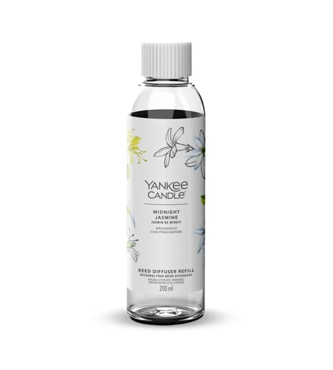Yankee Candle Midnight Jasmine signature fragrance diffuser refill 200 ml