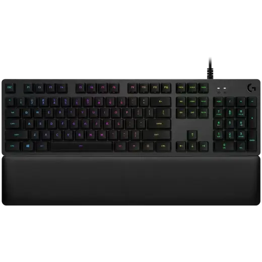 LOGITECH G513 Corded LIGHTSYNC Mechanical Gaming Keyboard - CARBON - RUS - USB - LINEAR