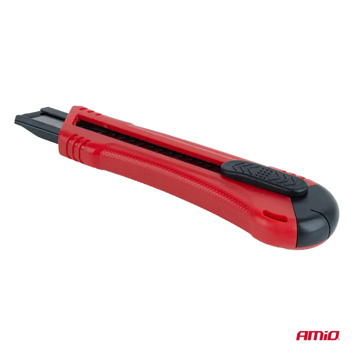 ABS Utility Knife set 100x18x0,5mm 24 pcs Box AMIO-04811
