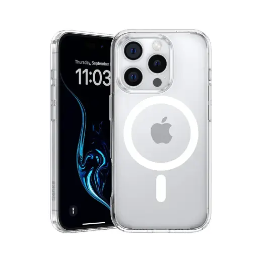 Benks Magnetic Lucent Pro Case for Iphone 16 Pro Max transparent