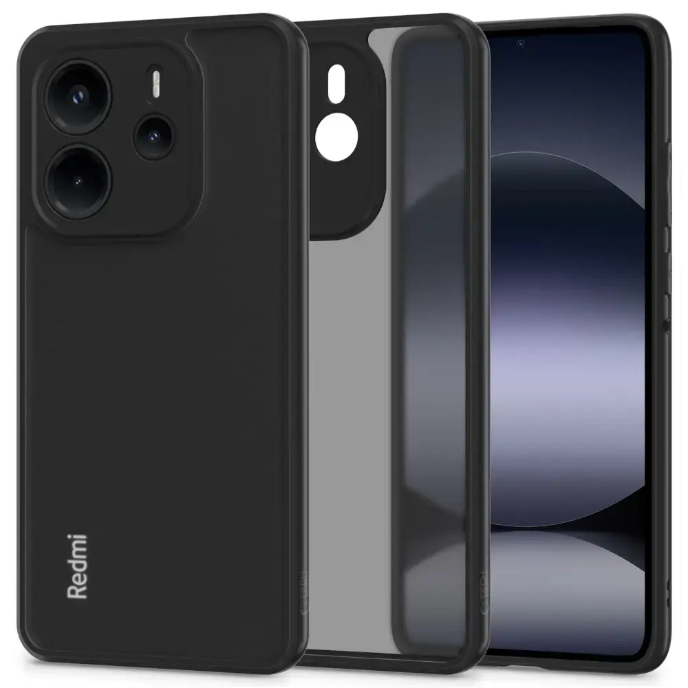 Tech-Protect MagMat telefona maciņš priekš Xiaomi Redmi Note 14 4G melns