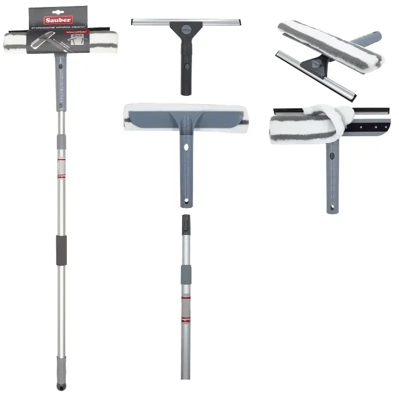 Window Brush with Telescopic Handle Pro