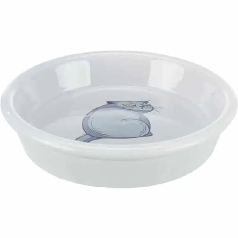 Bļoda dzīvniekiem, keramika - Trixie Bowl with motif, ceramic, 0.25 l/ø 13 cm