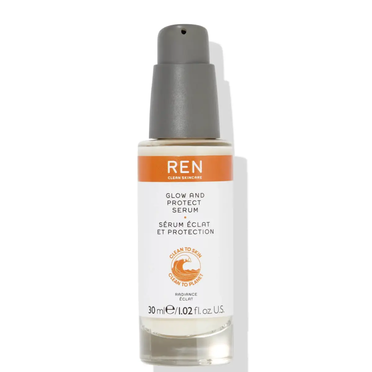 REN Ren Clean Skincare Glow & Protect Serum 30ml - None