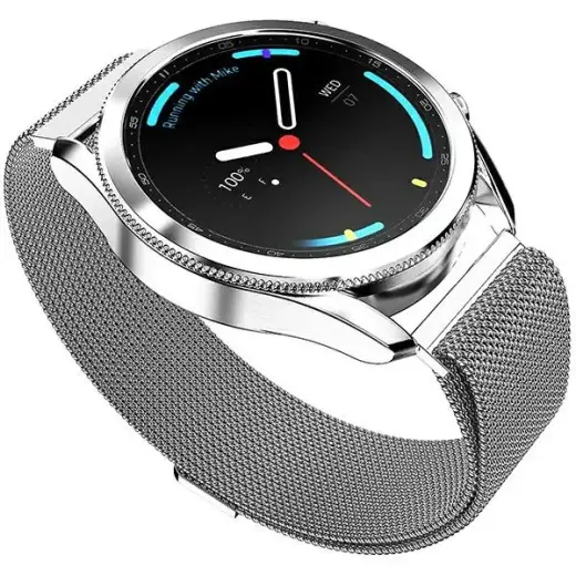 Mercury Mesh nutikella rihm Apple Watch (38/40/41 mm) jaoks | roostevaba teras | hõbedane