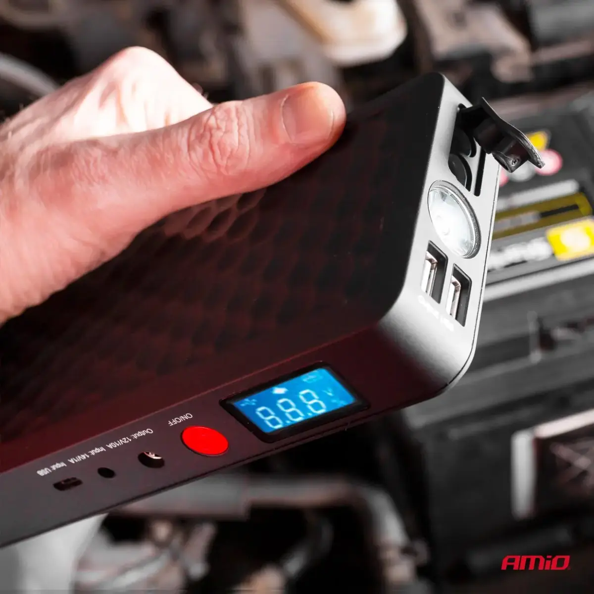 Portable Jump starter with Powerbank 12V 4Ah 800A SJ02
