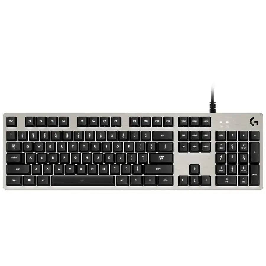 LOGITECH G413 Corded Mechanical Gaming Keyboard - SILVER - US INT'L - USB