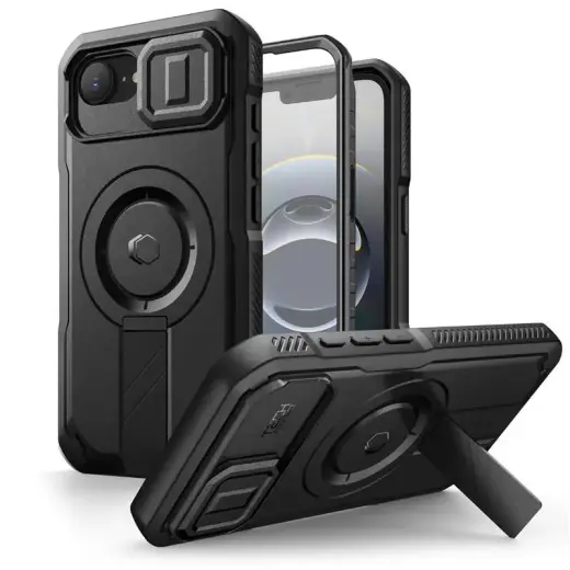 TECH-PROTECT KEVLAR MAGSAFE IPHONE 16E BLACK