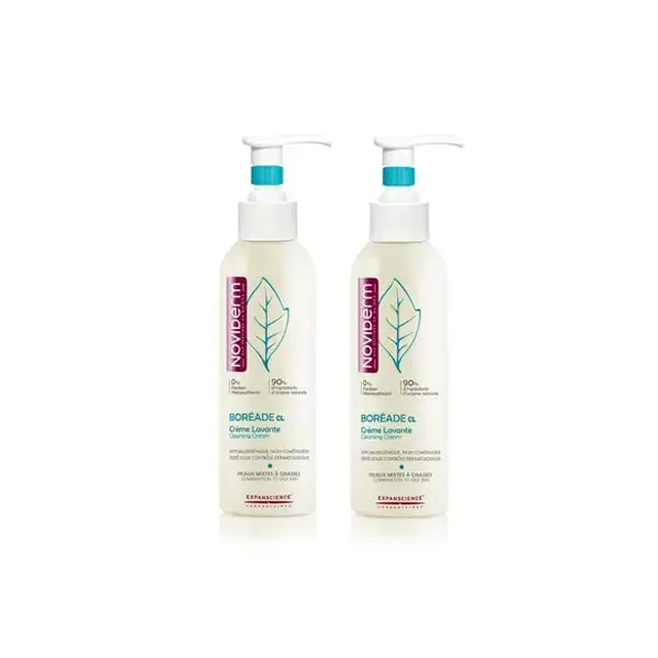 Noviderm Boréade CL Set Cleansing Cream 2x200ml