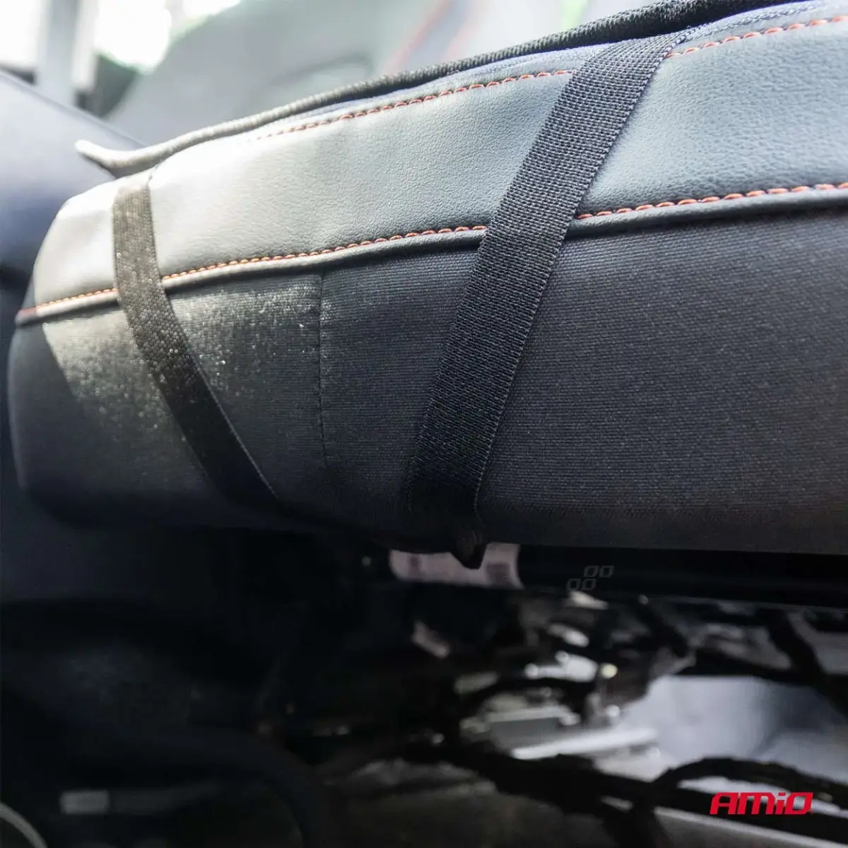 Car seat mat with lumbar support 45x120cm CSM-17 AMIO-04430
