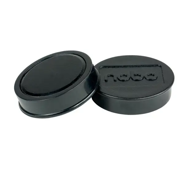 Magnētiskās tāfeles magnēti Nobo 10 paciņās 38mm melni 1.5kg