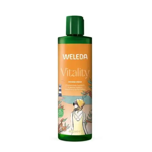 Weleda Vitality - Sea Buckthorn Creamy Body Wash - 400ml in Clear