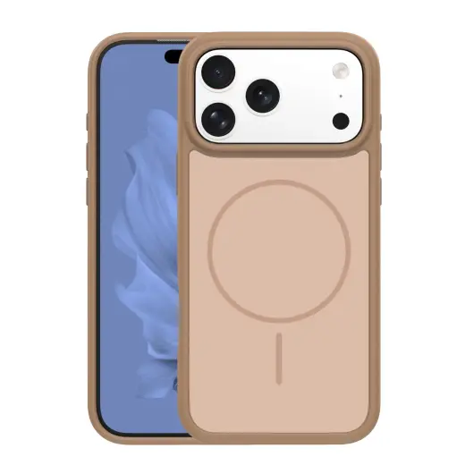 Frame Thin Mag maciņš ar MagSafe atbalstu telefonam iPhone 17 Pro brūns
