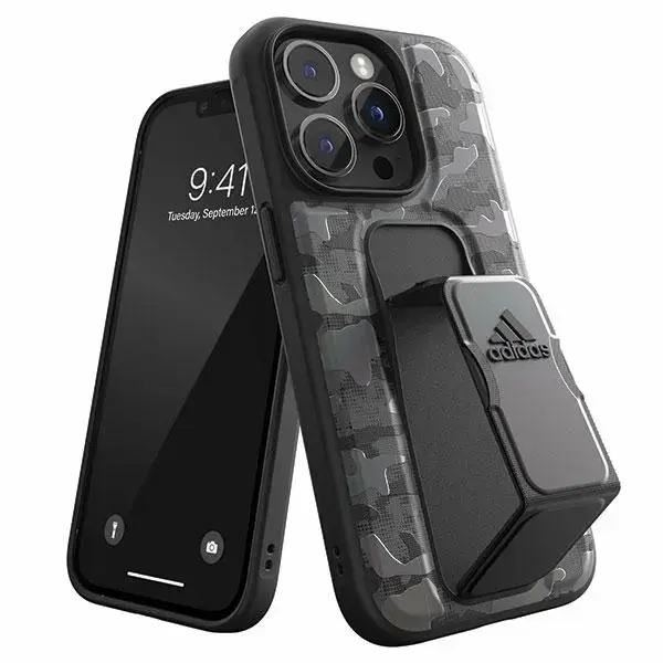 Adidas SP Grip Case CAMO iPhone 14 Pro melns | melns 50249