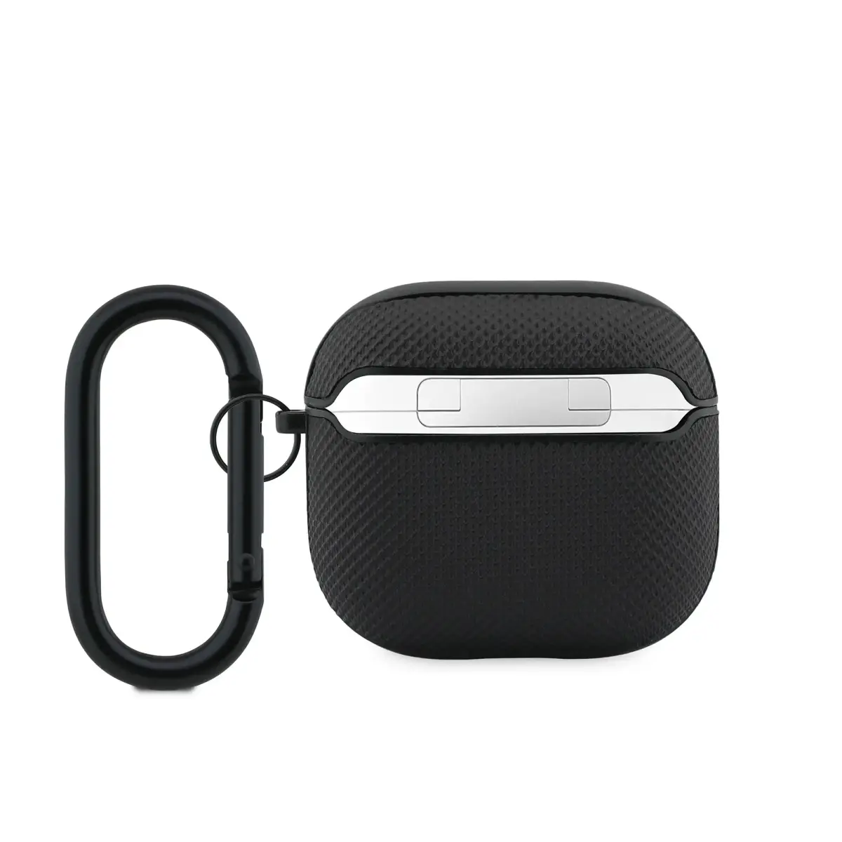 Lacoste Petit Pique Croc Logo Patch Case for AirPods 4 Black