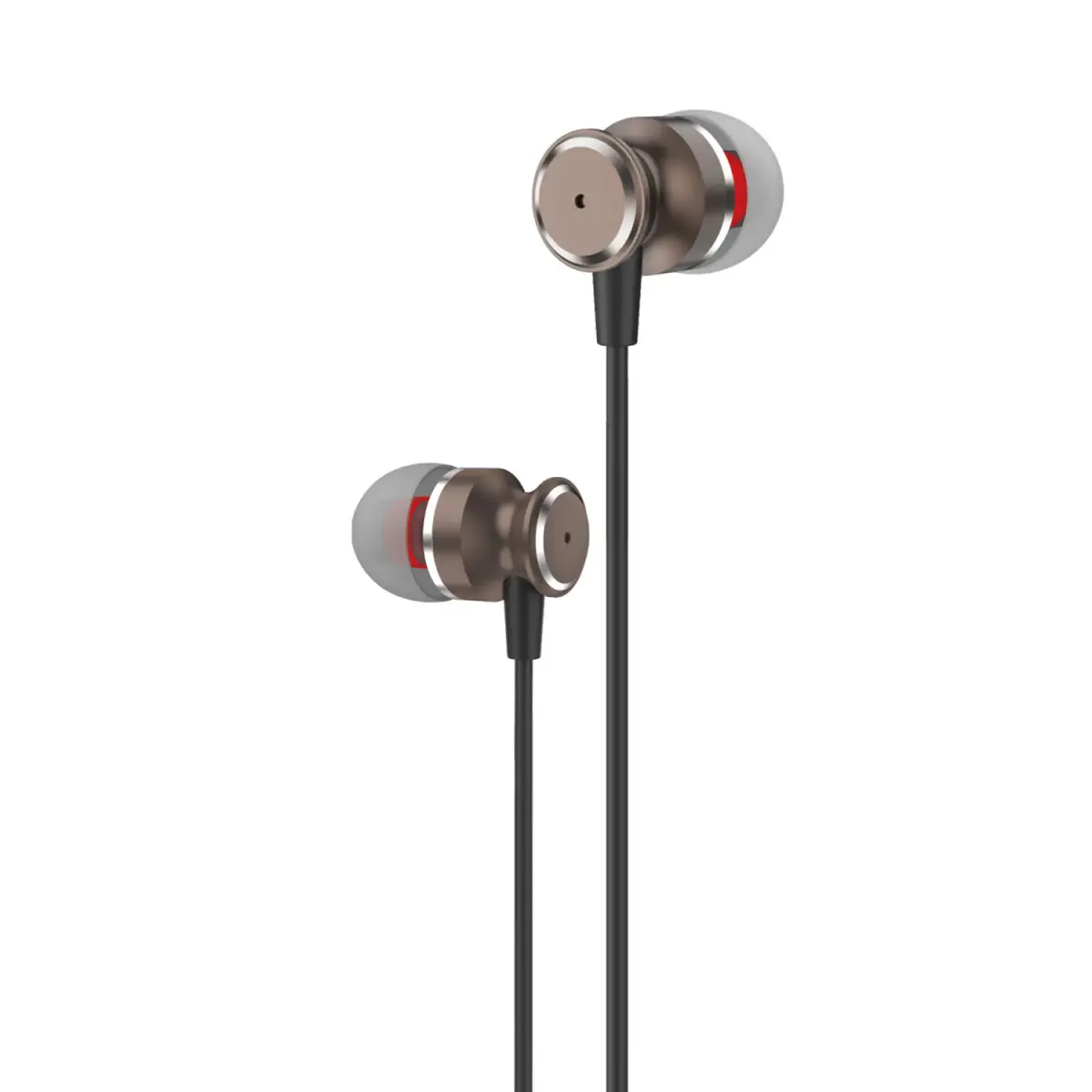 Foneng Earphones T51 with microphone grey