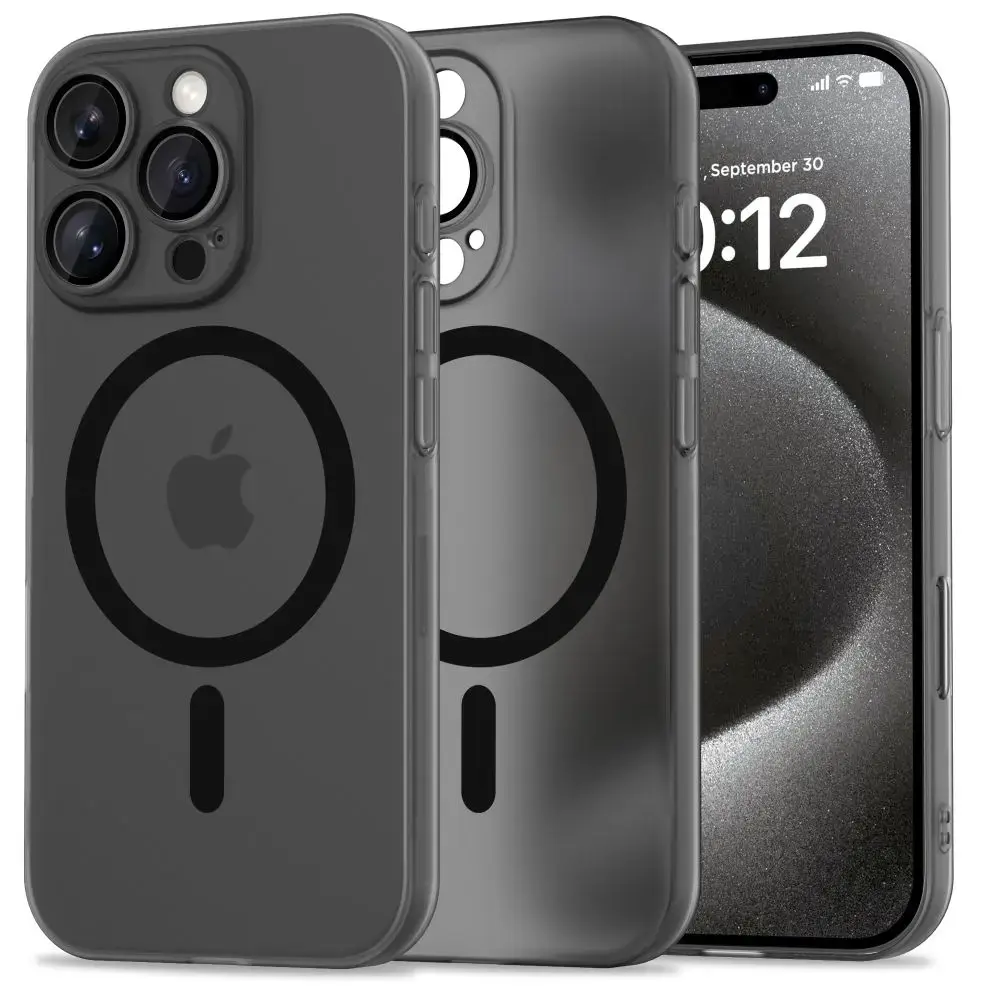 TECH-PROTECT MAGSLIM MAGSAFE IPHONE 16 PRO MATĒTS| MELNS