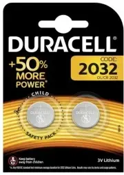 Duracell DL2032 3V Lithium 2pack
