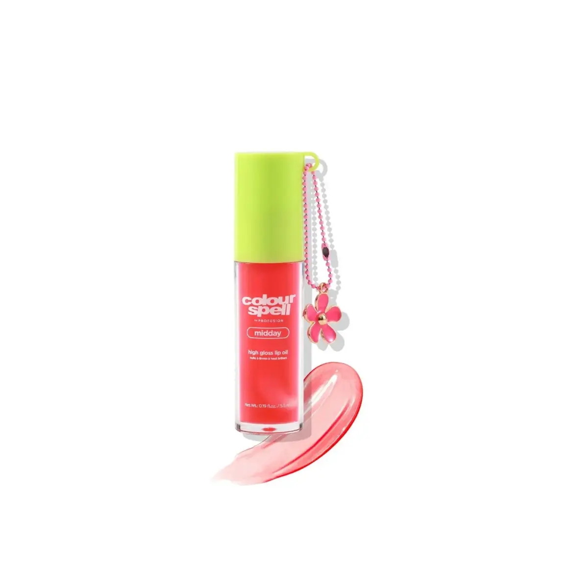 Profusion, Colour Spell, High Shine, Lip Oil, Midday, 5.5 ml
