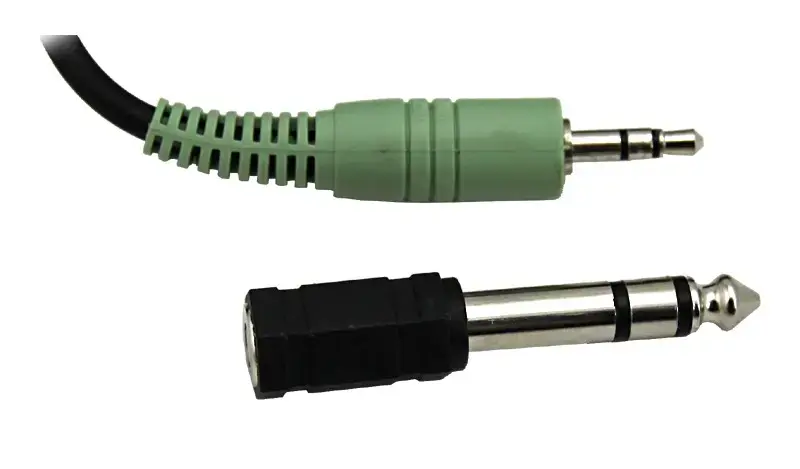  EH120 AUDIO STEREO Headphones |Volume Control|3.5|6.3mm