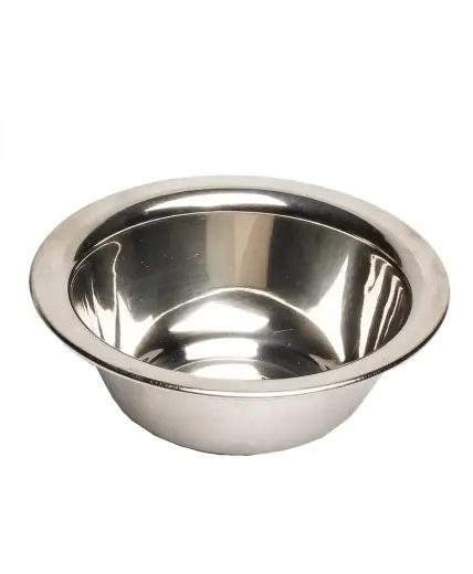 Depot, Accessories No. 741 Promotional, Steel, Metal Shaving Bowl, Silver