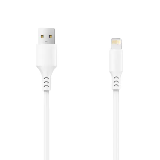Setty data transfer and charging cable | USB-A to Lightning | 10W | 3m | white
