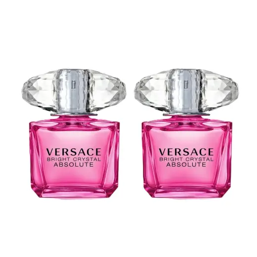VERSACE DUO BRIGHT CRYSTAL ABSOLUTE EDT 2 X 30 ML VAPO