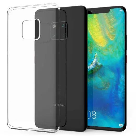 Fusion ultra 0.3 mm silicone case for Huawei Mate 20 Pro transparent