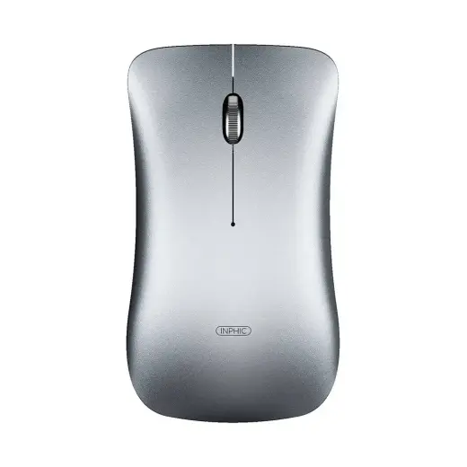 Inphic PM9BS Wireless Silent Mouse Bluetooth + 2.4G (Silver)