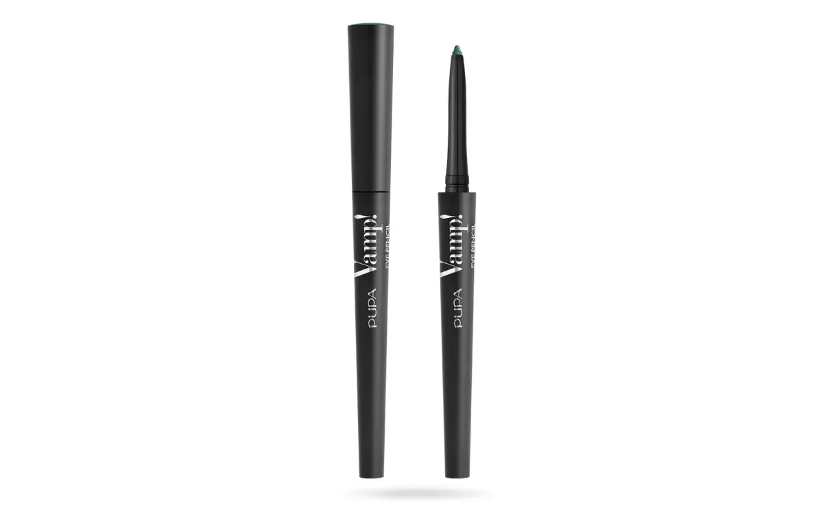 Pupa, Vamp!, Paraben-Free, Waterproof, Kohl Kajal Eyeliner, 301, Ultimate Malachite, 0.35 g *Tester