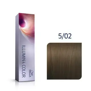 WELLA ILLUMINA, Hair Dye 60ml 5/02 - Matt Natural Light Brown