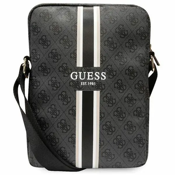 Guess Torba GUTB10P4RPSK 10" czarny|black 4G Stripes Tablet Bag