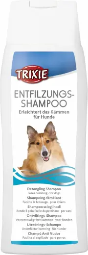 Šampūns suņiem : Trixie Detangling shampoo, 250 ml, pret spalvas savelšanos
