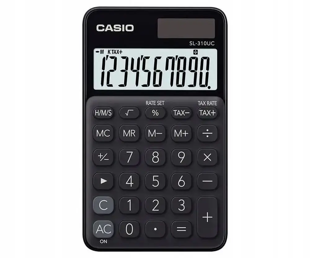 Calculator Casio SL-310UC-BK black