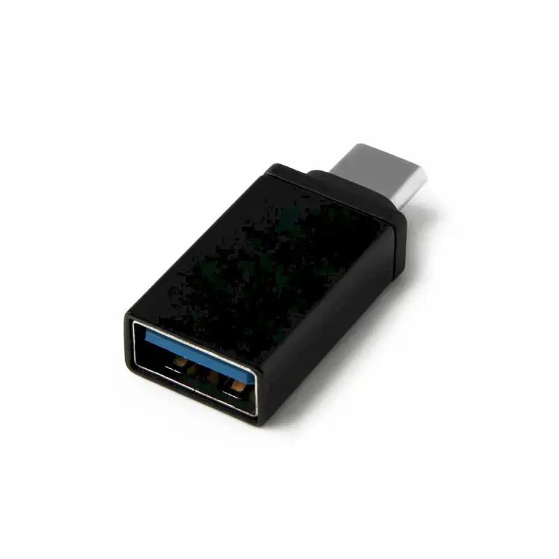 Fusion universāls OTG adapteris Type-C uz USB 3.0 savienojums, melns (OEM)