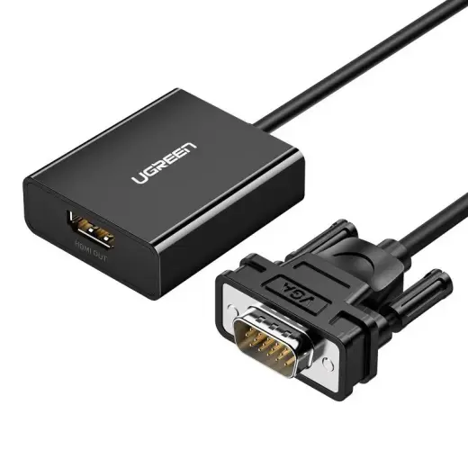 UGREEN CM269 VGA to HDMI Converter 30 cm (black)