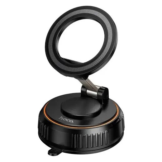 Car phone holder compatible with MagSafe with suction cup Hoco H105 black