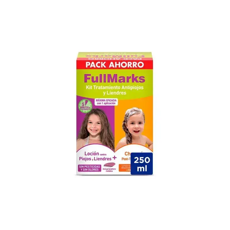 FULLMARKS Anti-Lice Kit: 100ml Lotion, 150ml Shampoo