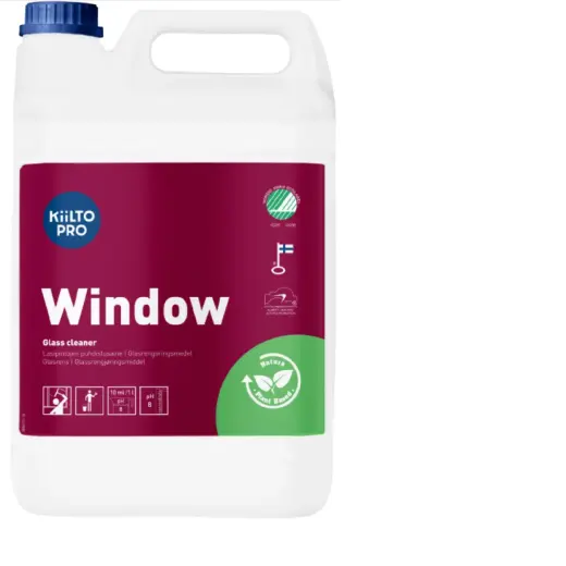 Concentrated glass surface cleaning agent Kiilto Ikkunanpuhdistus, 5l